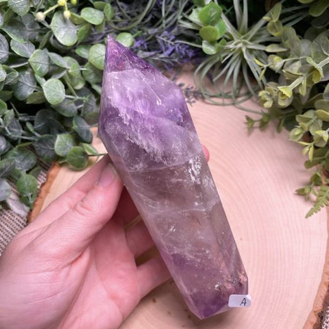 Amethyst Scepter- Copper Ashes