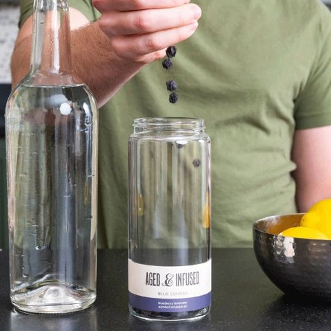 Blueberry Lavender - Botanical Infused Alcohol Kit