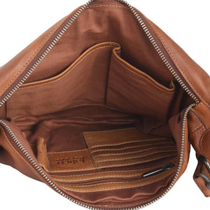 Callie Sling Crossbody Bag (cognac) - Saratoga Botanicals, LLC