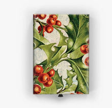 Load image into Gallery viewer, Christmas Holly Winter Holiday Wooden Matchbox - Saratoga Botanicals, LLC
