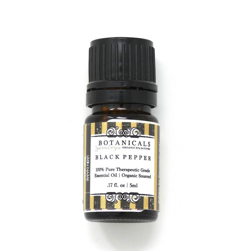 Essential Oil: Black Pepper - Organic (5ml) - Saratoga Botanicals, LLC