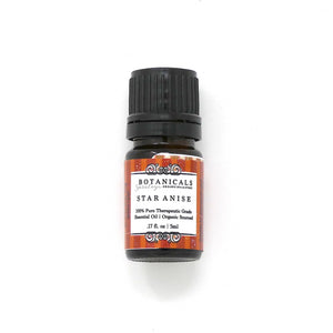 Essential Oil: Star Anise - Organic (5ml) - Saratoga Botanicals, LLC