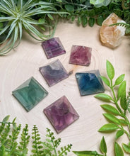 Load image into Gallery viewer, Fluorite Pyramid- Copper Ashes - Saratoga Botanicals, LLC
