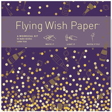 Load image into Gallery viewer, Flying Wish Paper - 50 wishes kit (New Years Special Edition) - Saratoga Botanicals, LLC
