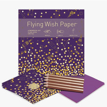 Load image into Gallery viewer, Flying Wish Paper - 50 wishes kit (New Years Special Edition) - Saratoga Botanicals, LLC
