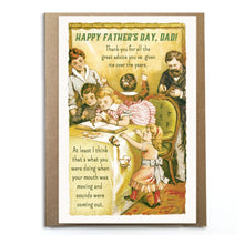 Load image into Gallery viewer, Funny Father&#39;s Day Card - Good Advice - Saratoga Botanicals, LLC
