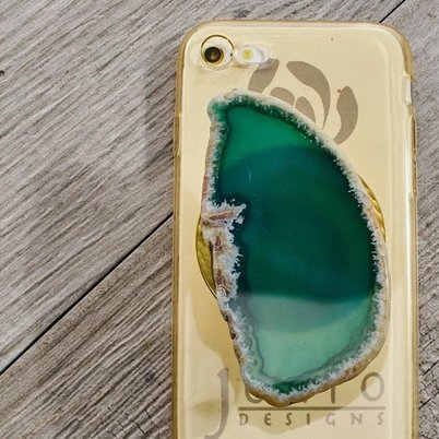 Gemstone Phone Pop Holder/Socket