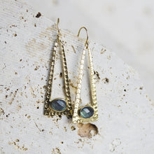 Load image into Gallery viewer, Laine Drop Earrings - Saratoga Botanicals, LLC
