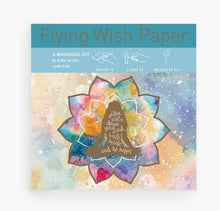Load image into Gallery viewer, Mindful - Flying Wish Paper - 15 wishes kit - Saratoga Botanicals, LLC

