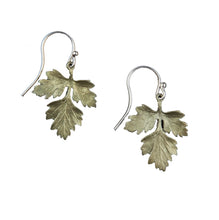 Load image into Gallery viewer, Petite Herb - Parsley Wire Earring - Saratoga Botanicals, LLC
