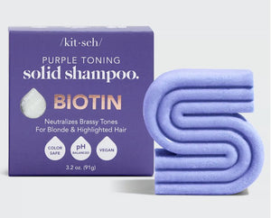 Purple Toning Solid Shampoo Bar - Saratoga Botanicals, LLC