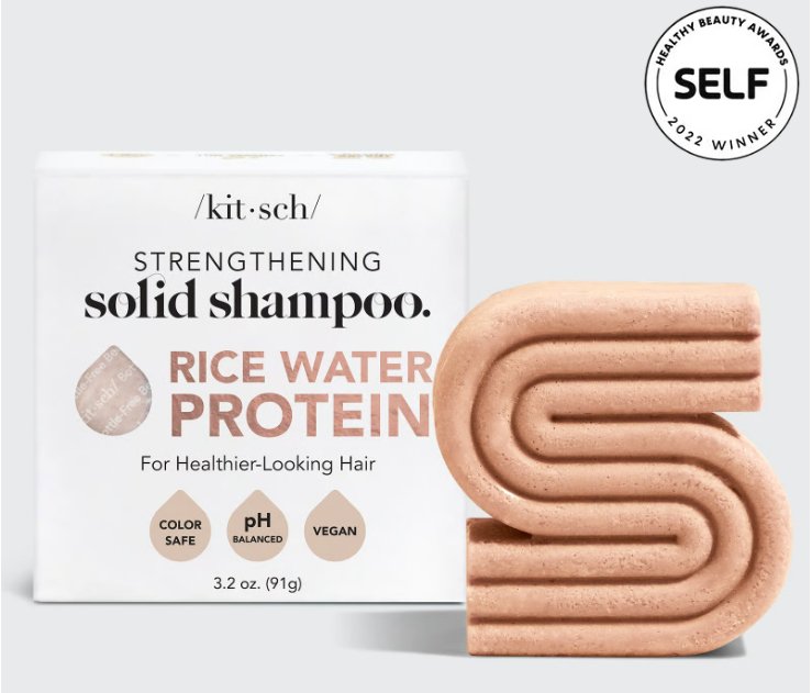 Rice Water Protein Shampoo Bar for Hair Growth - Saratoga Botanicals, LLC