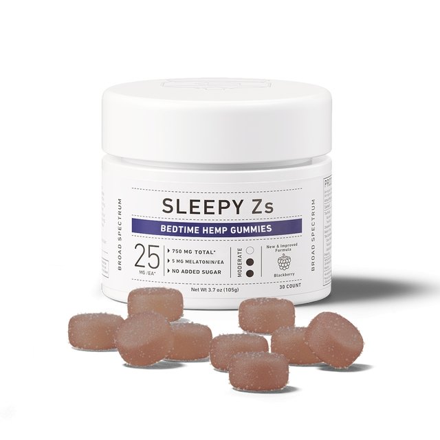 Sleepy Zs Hemp Gummies (30ct) - 750mg - Saratoga Botanicals, LLC