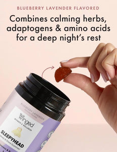 SleepyHead - Calming Sleep Gummies - Saratoga Botanicals, LLC